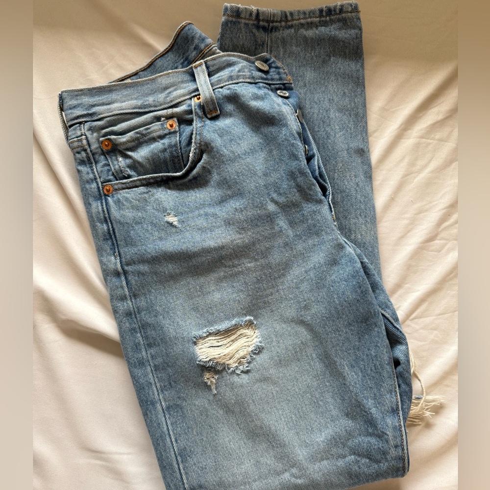 Levi's Light Blue Denim Jeans